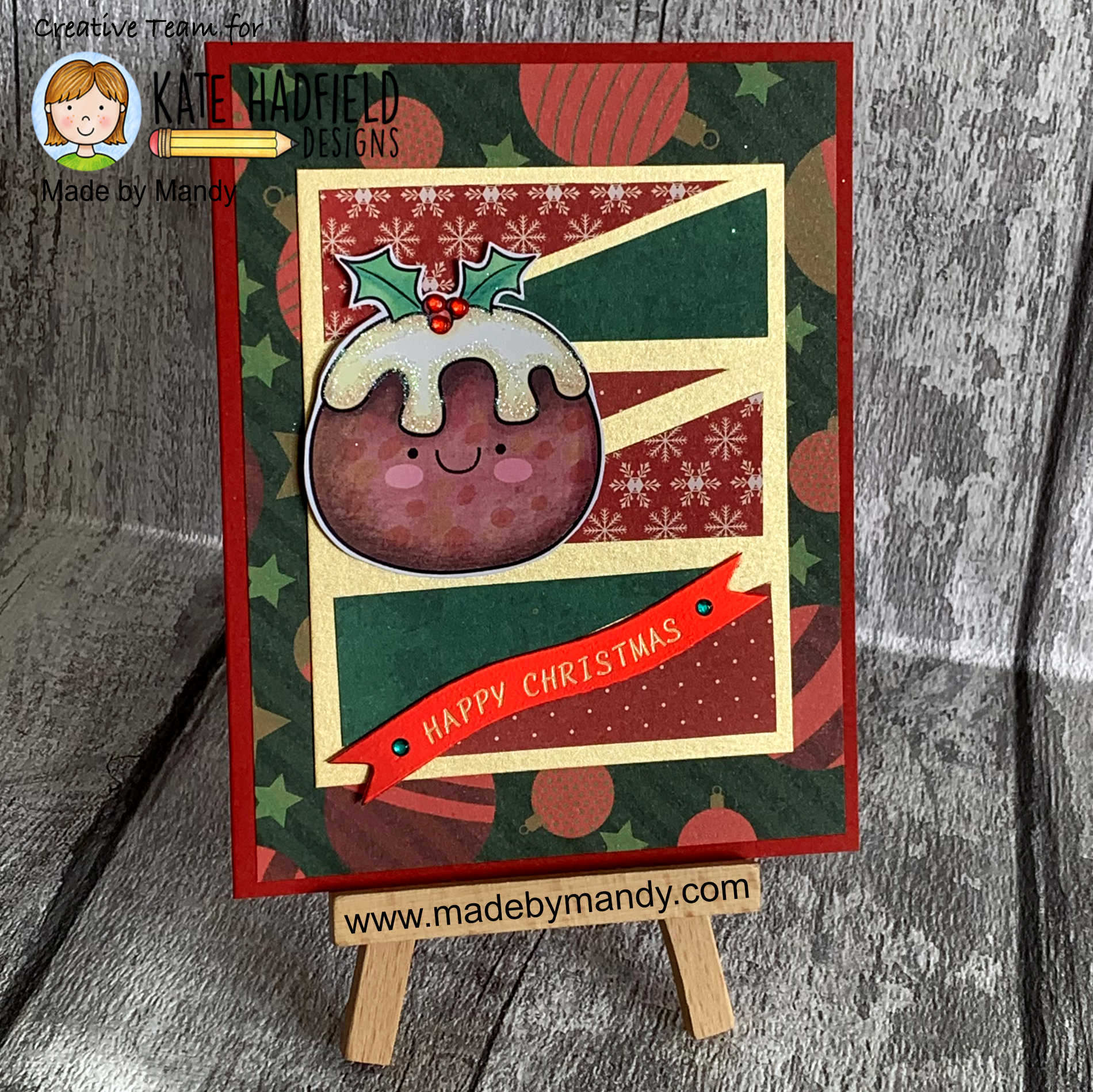Christmas Pudding by Made By Mandy Christmas Pudding